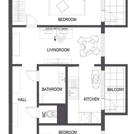 Big And Sunny With Great Acces To Center * Pozsony